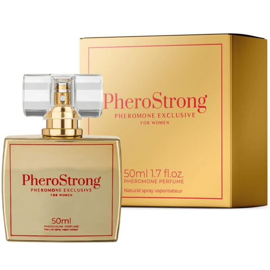 PHEROSTRONG - perfume con feromonas exclusive para mujer 50 ml
