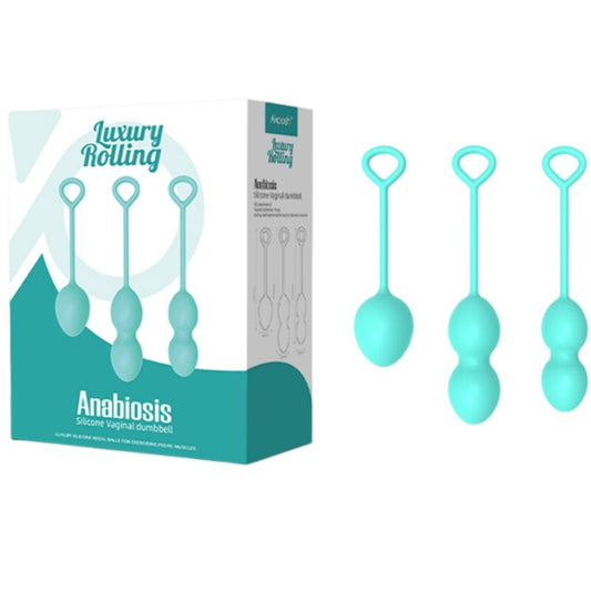 ARMONY — Anabiosis pesas vaginales 3 niveles verde