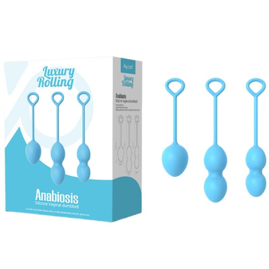ARMONY — Anabiosis pesas vaginales 3 niveles azul