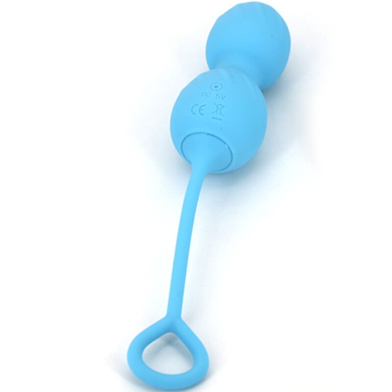 ARMONY — Blossoms pesas vaginales vibrador control remoto 10 vibraciones azul