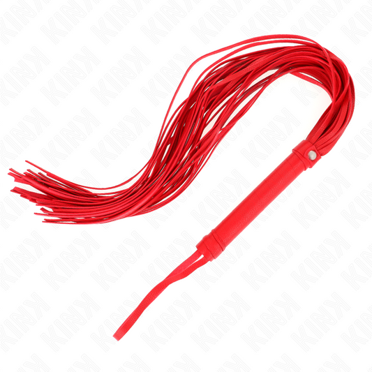 KINK — Látigo PVC blando rojo 70 cm