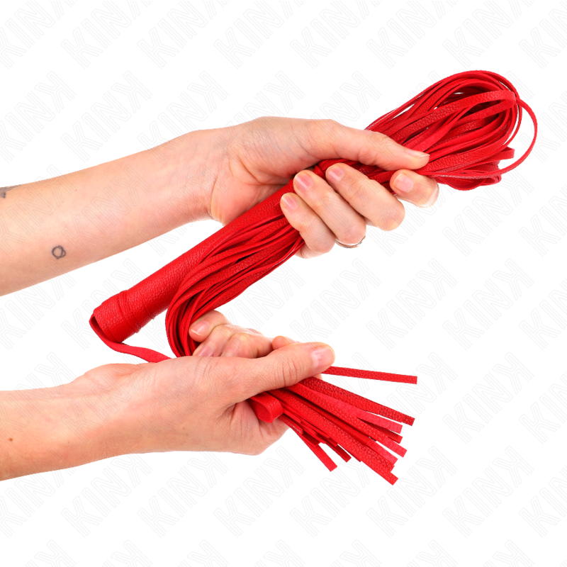 KINK — Látigo PVC blando rojo 70 cm