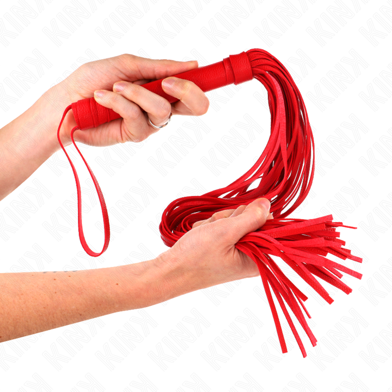 KINK — Látigo PVC blando rojo 70 cm