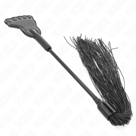 KINK — Pala en forma de pie con látigo de borla 31 cm