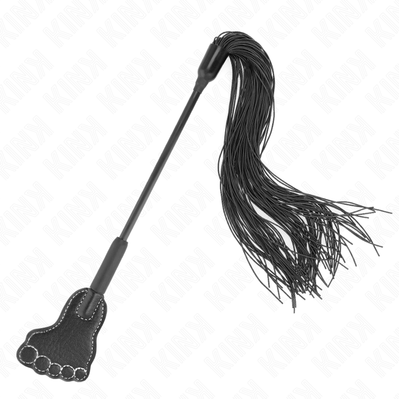 KINK — Pala en forma de pie con látigo de borla 31 cm