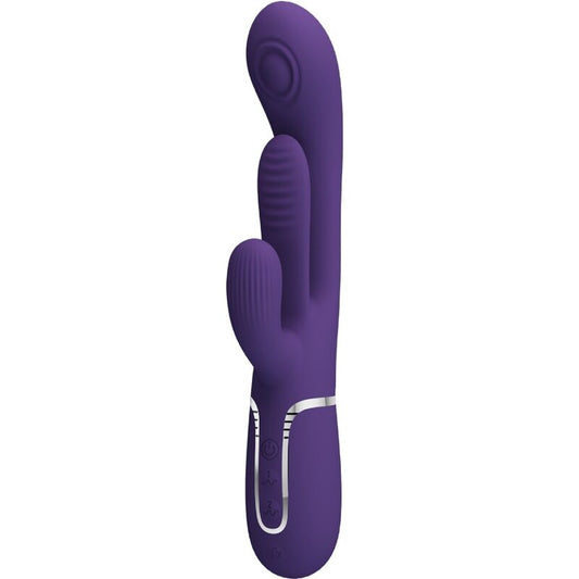 Pretty Love Shania — vibrador rabbit multifunción morado