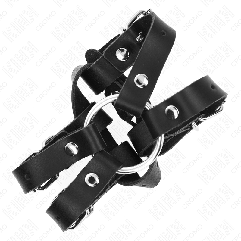 KINK — Anillo masculino con múltiples correas ajustables