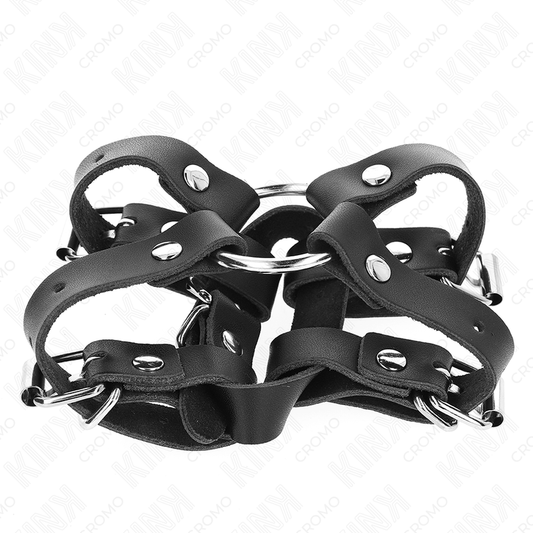 KINK — Anillo masculino con múltiples correas ajustables