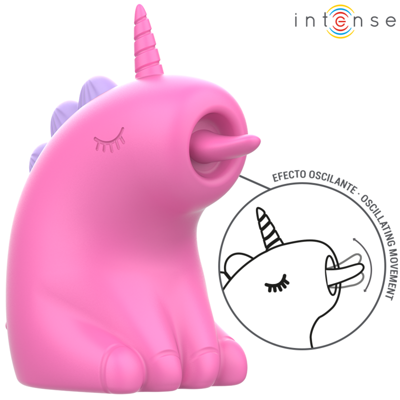 INTENSE - Pinkie estimulador con lengua rotadora 360º