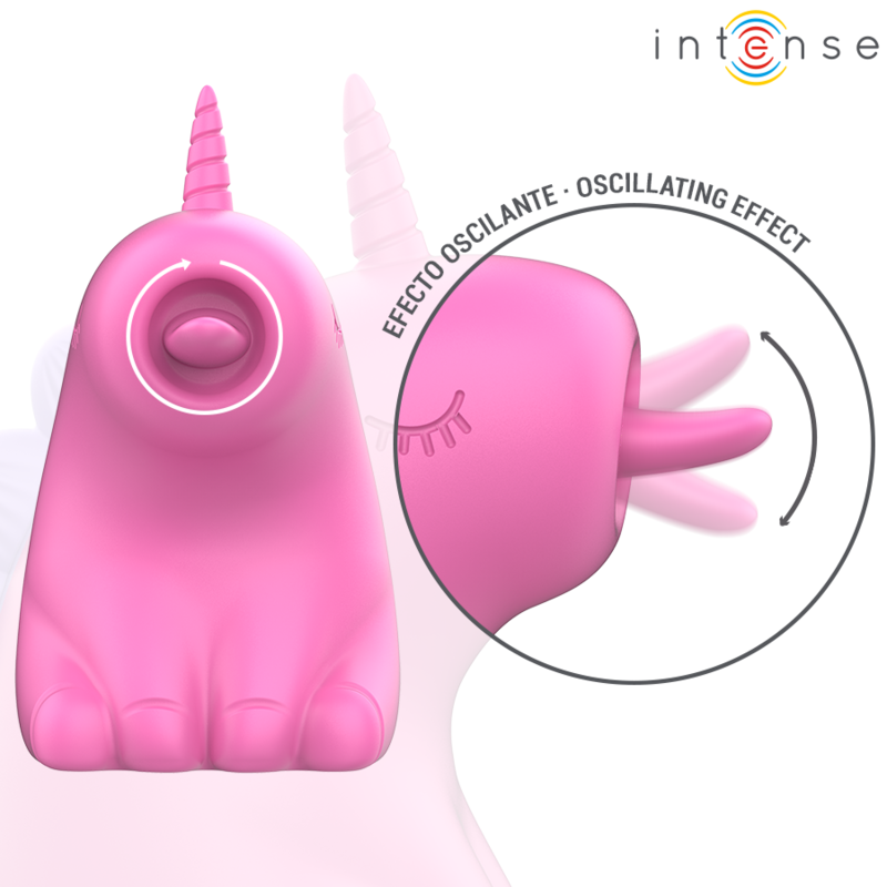 INTENSE - Pinkie estimulador con lengua rotadora 360º