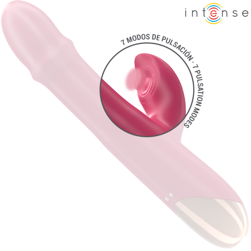 INTENSE Chloe — vibrador multifunción 3 en 1 rojo