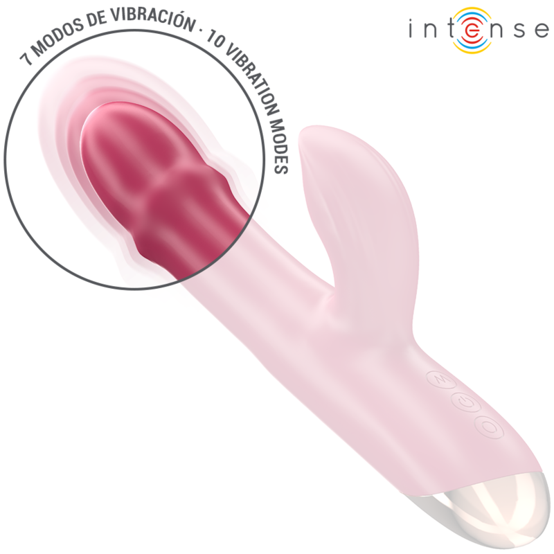 INTENSE Chloe — vibrador multifunción 3 en 1 rojo