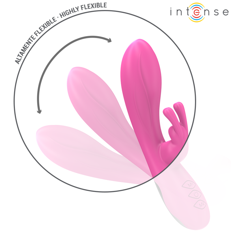 INTENSE Randall — vibrador rabbit 10 vibraciones rosa