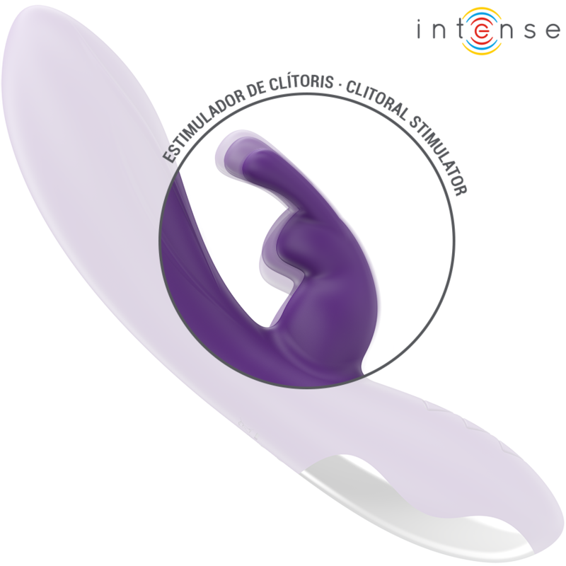 INTENSE Randall — vibrador rabbit 10 vibraciones morado