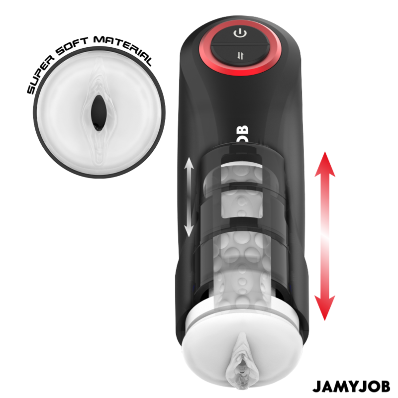JAMYJOB - Gravity automático 5 modos de empuje con efecto sonido