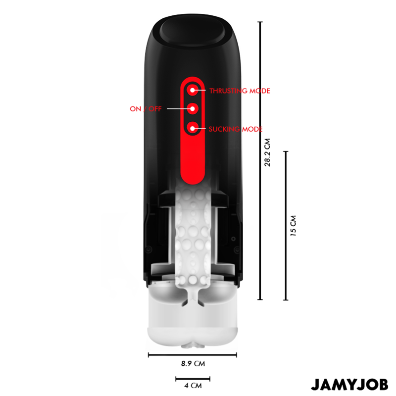 JAMYJOB - Phantom automático 5 modos succionador y empuje