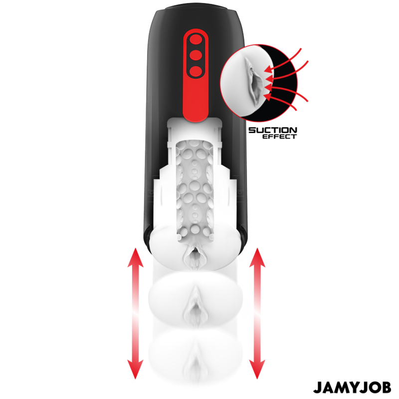 JAMYJOB - Phantom automático 5 modos succionador y empuje