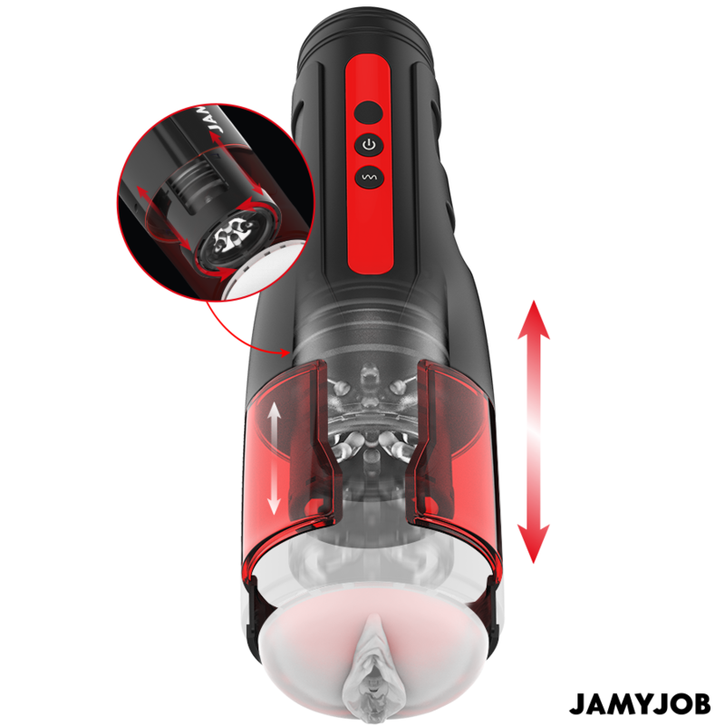 JAMYJOB - Cyclone automático 10 modos rotación y empuje