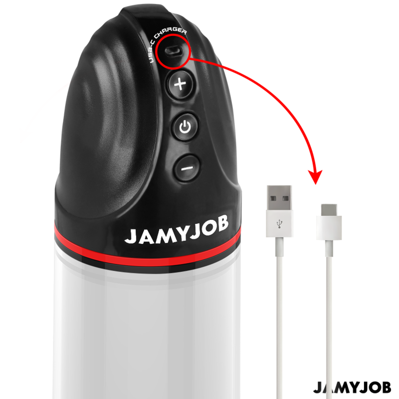 JAMYJOB - Xpand bomba automática 3 niveles de succionador gris