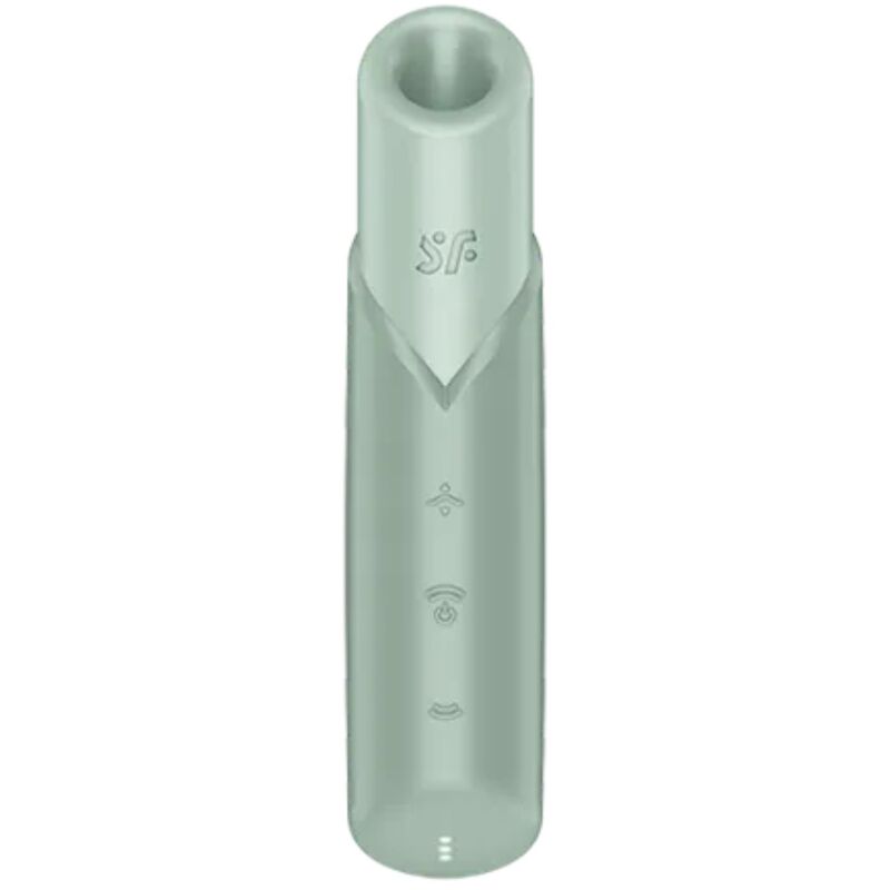 SATISFYER - Naughty Kiss estimulador clitorial por ondas verde agua