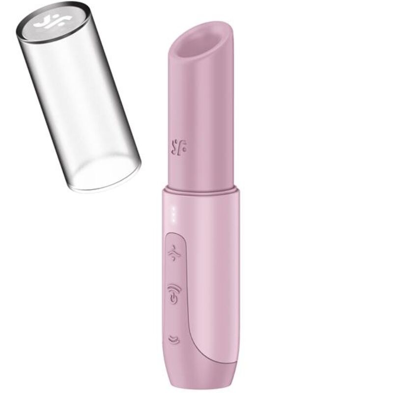 SATISFYER - Secret Kiss estimulador clitorial por ondas rosa