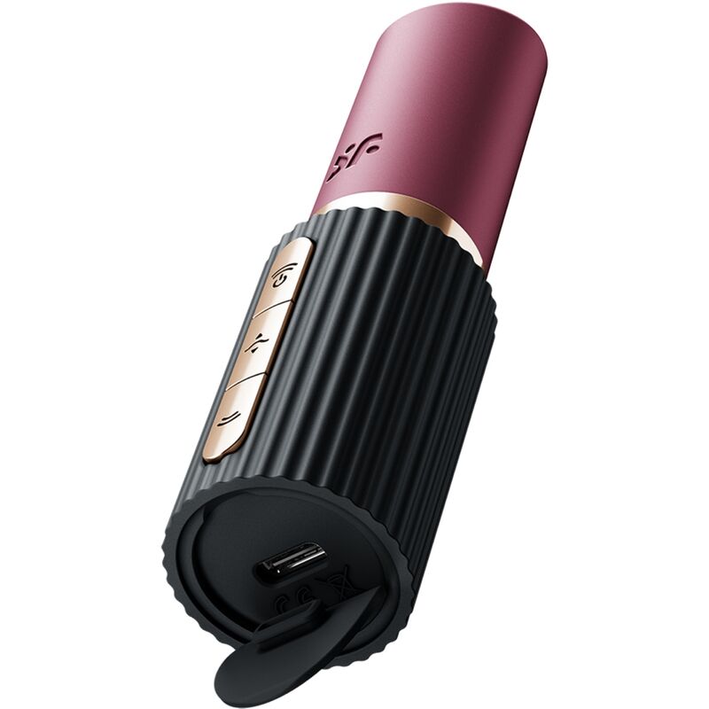 SATISFYER - Pro 2 Kiss estimulador clitorial por ondas granate / negro