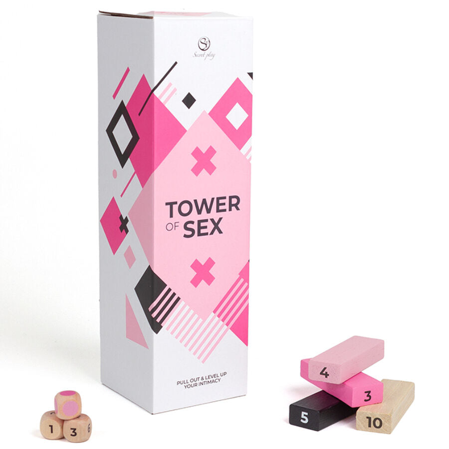 SECRETPLAY - Juego de madera Tower of Sex