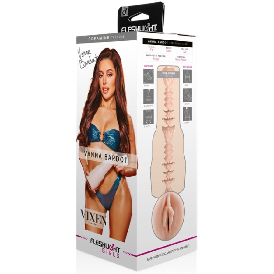 FLESHLIGHT Vanna Bardot — masturbador realista vaginal