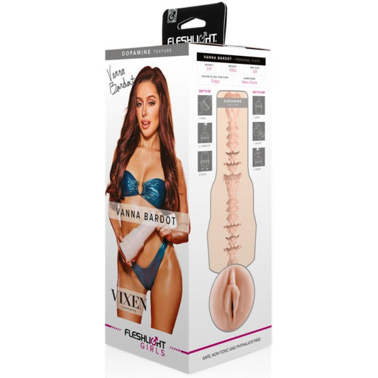 FLESHLIGHT Vanna Bardot — masturbador realista vaginal