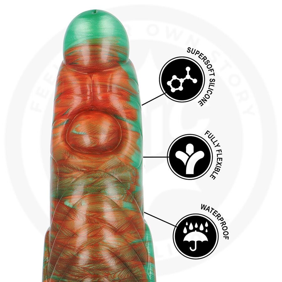 EPIC Tiryon — dildo destello verde