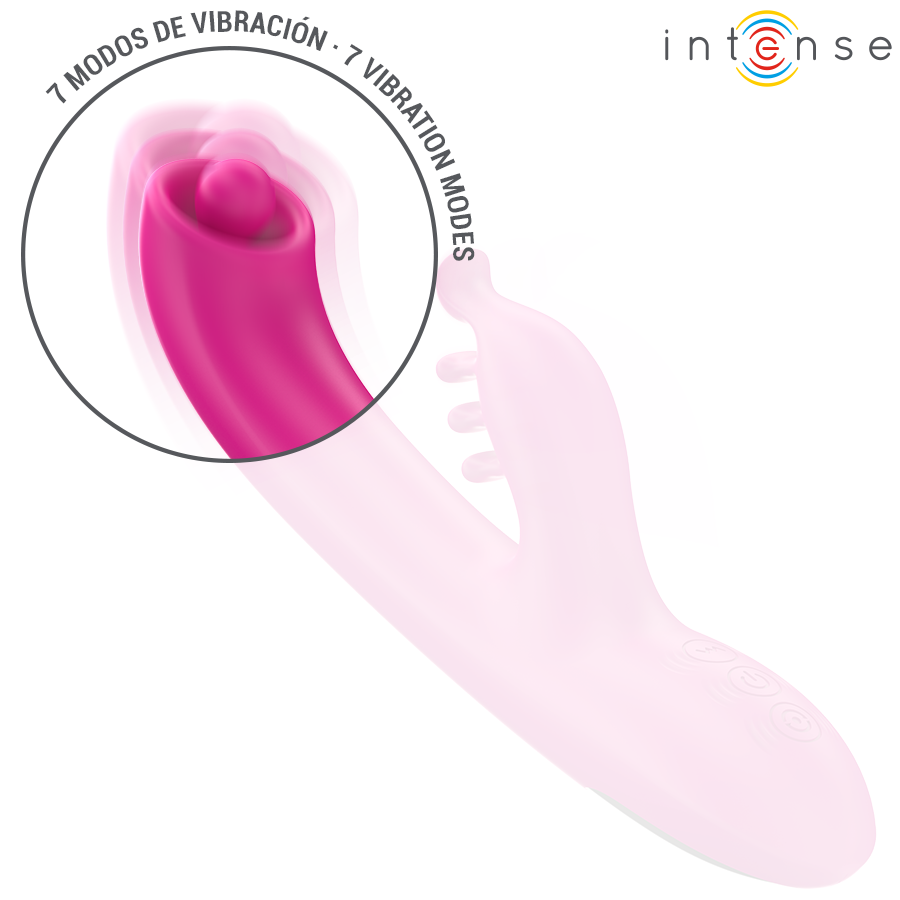 Intense — Christina vibrador multifunción rabbit rosa