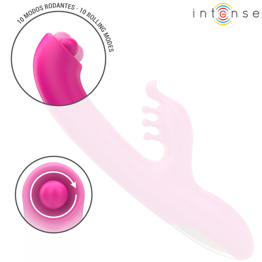Intense — Christina vibrador multifunción rabbit rosa