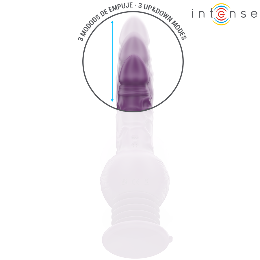 INTENSE Tatum — vibrador multifunción Up & Down morado