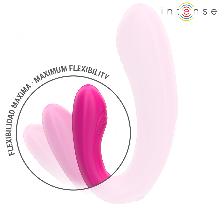 INTENSE Janet — estimulador y vibrador dual en forma de U con control remoto