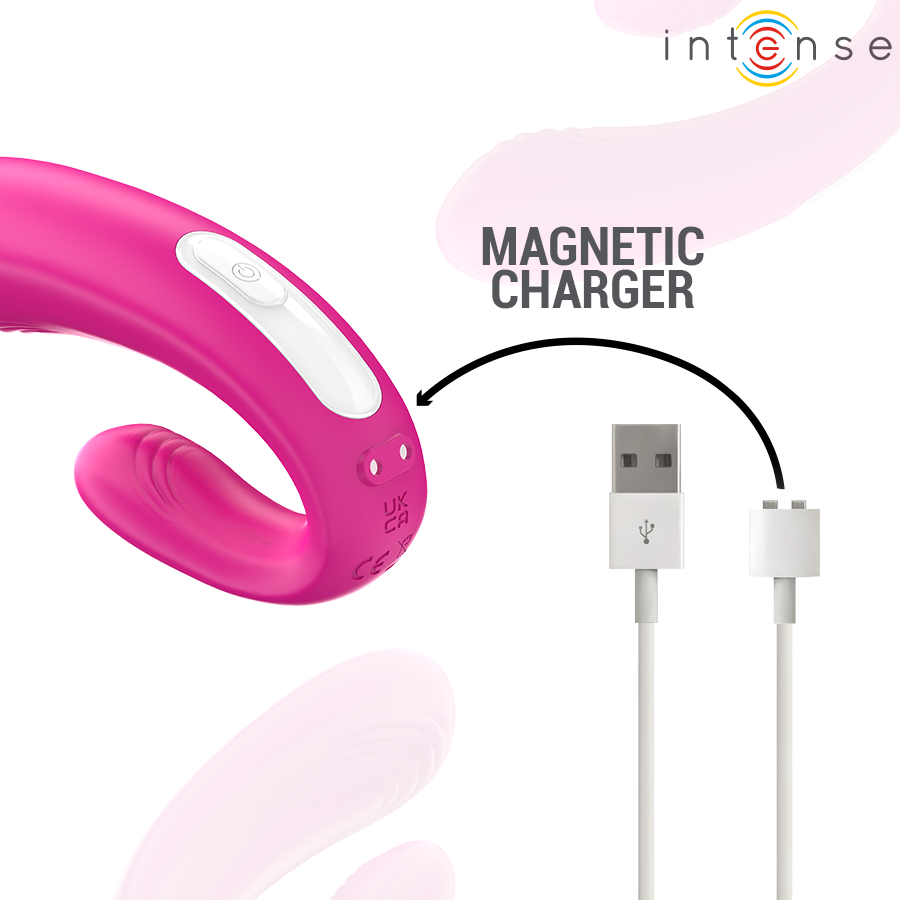 INTENSE Janet — estimulador y vibrador dual en forma de U con control remoto