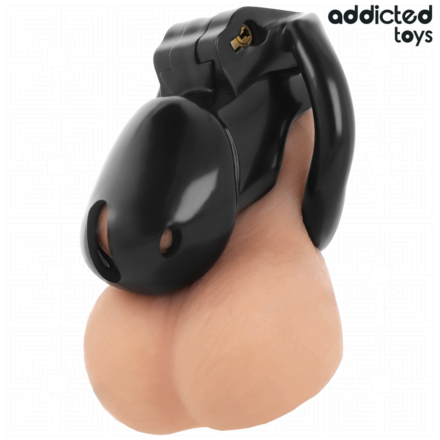 ADDICTED TOYS LOCKED — Mindnight Cell jaula de castidad talla S