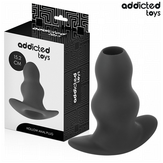 ADDICTED Toys XXL — plug anal hueco de silicona 15,2 cm