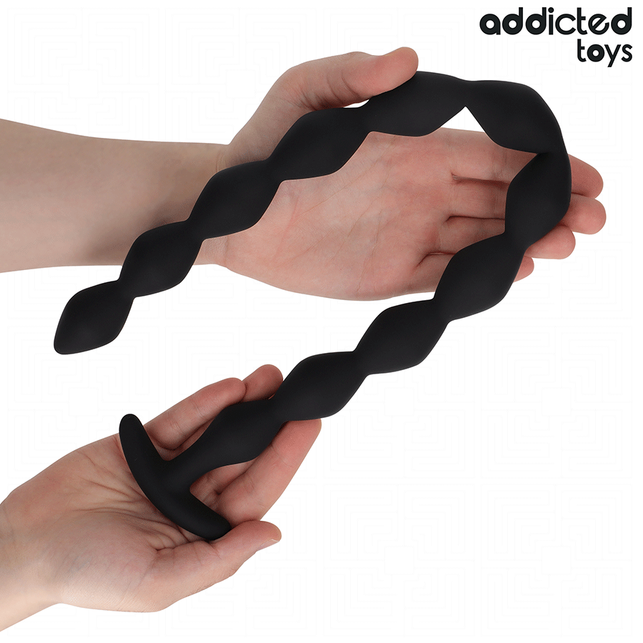 ADDICTED Toys — rosario anal extra largo de silicona