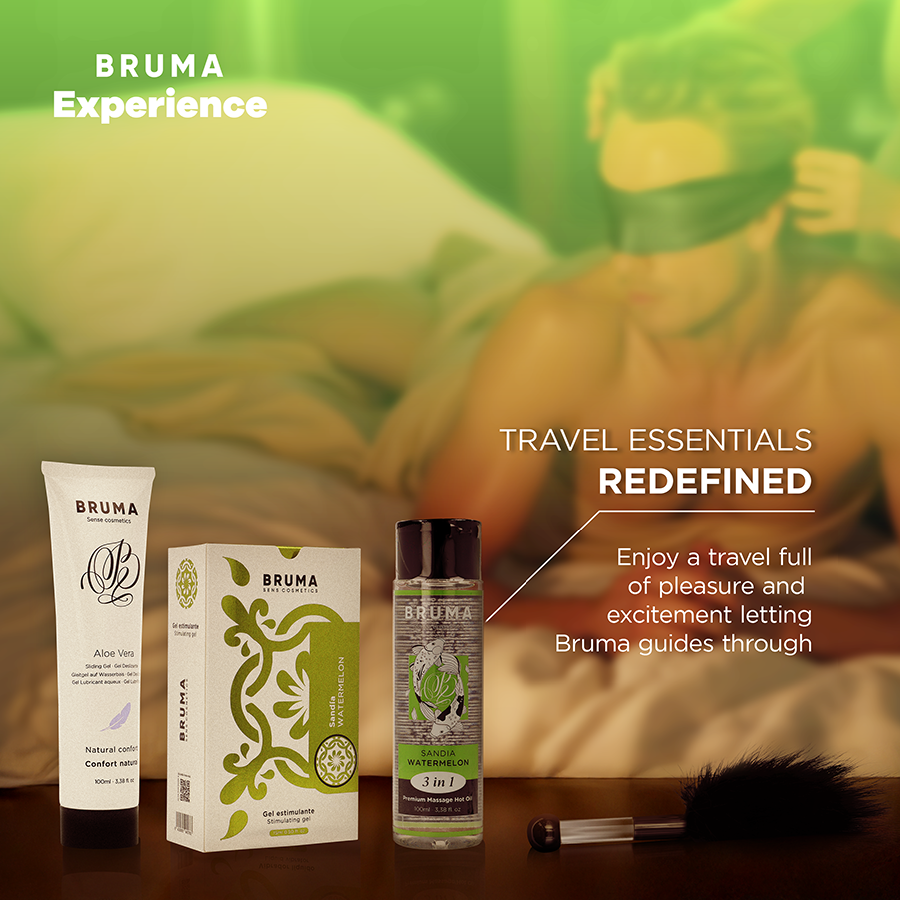 BRUMA Xperience — kit tentación dulce sandía con potenciador de orgasmos
