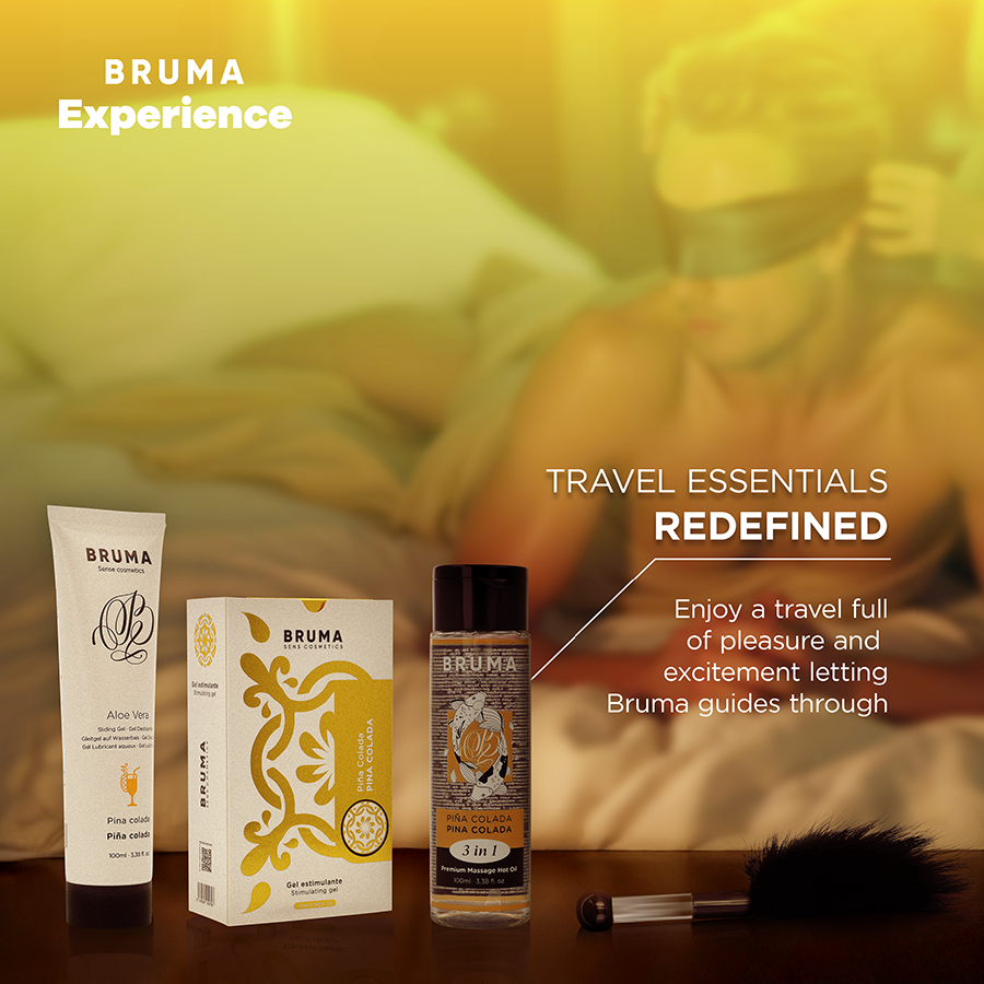 BRUMA Xperience — pack tentación dulce piña colada con potenciador de orgasmos