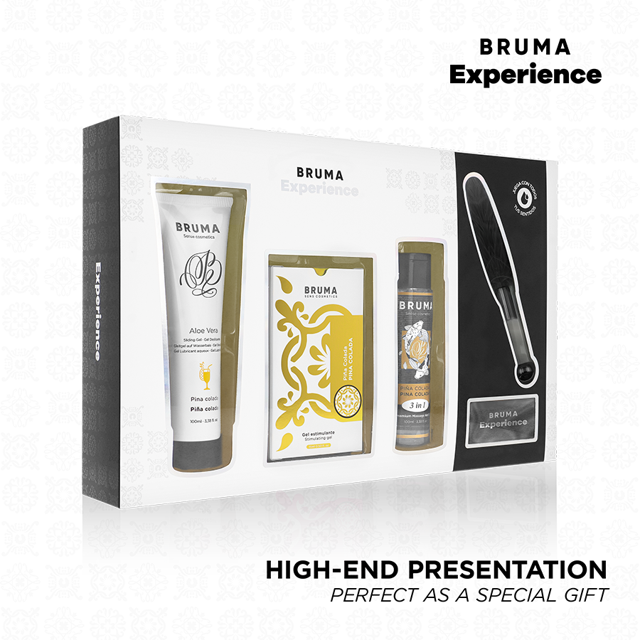 BRUMA Xperience — pack tentación dulce piña colada con potenciador de orgasmos
