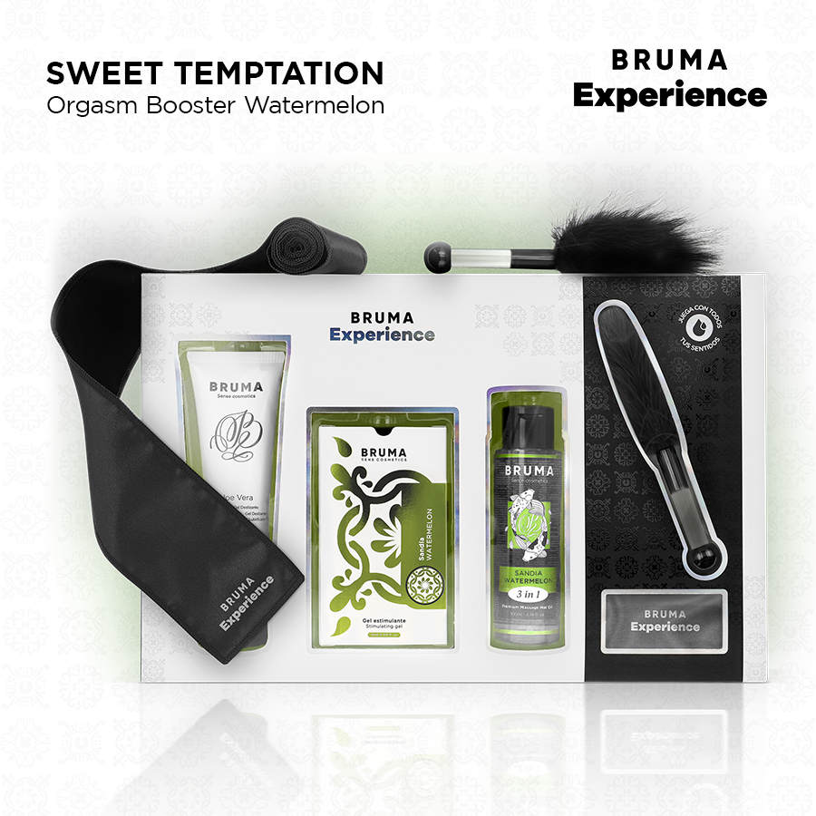 BRUMA Xperience — kit tentación dulce sandía con potenciador de orgasmos