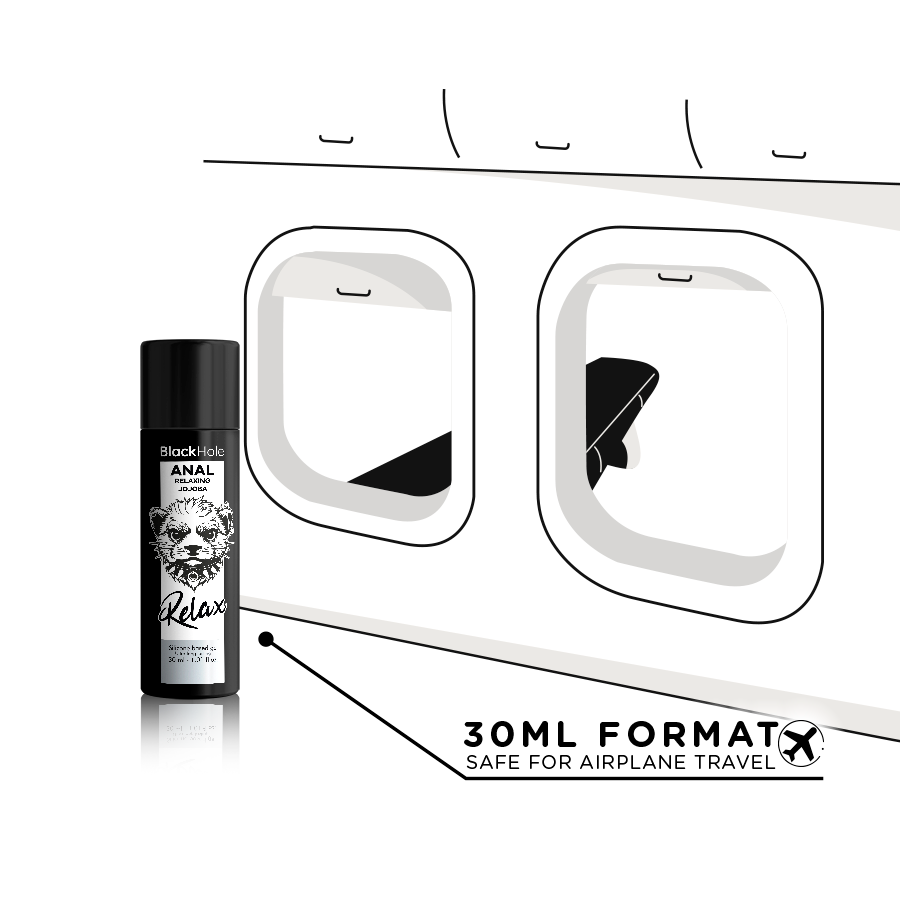 Black Hole — anal relaxing con jojoba base silicona 30 ml