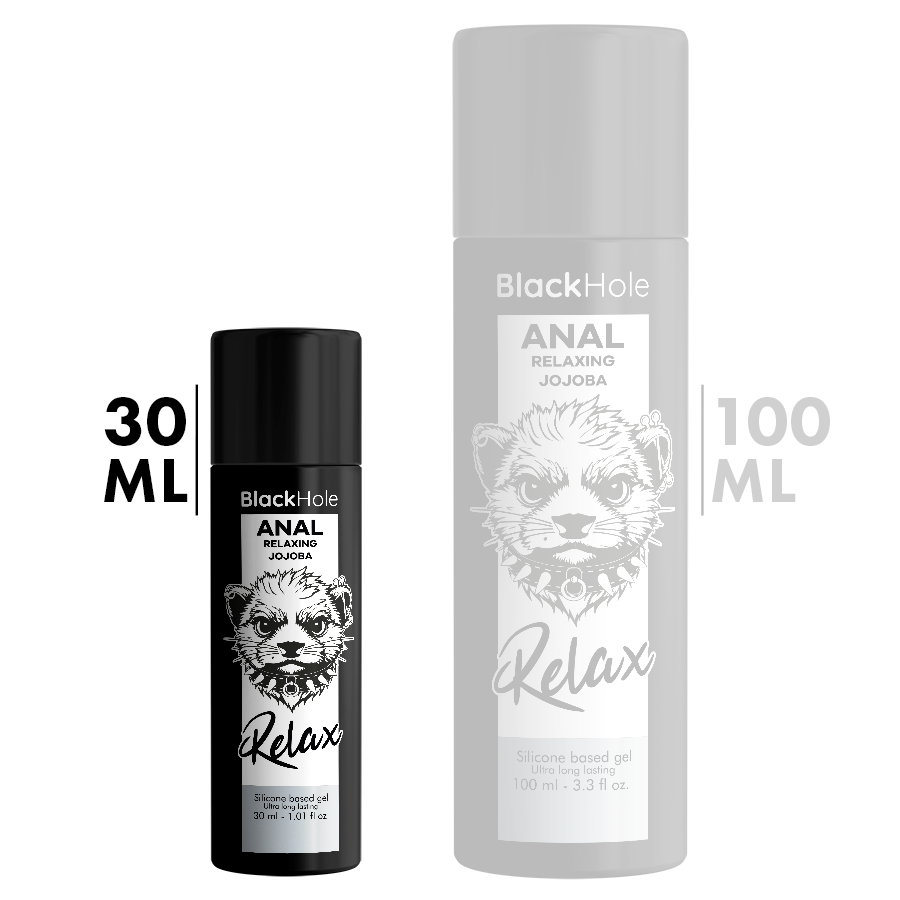 Black Hole — anal relaxing con jojoba base silicona 30 ml
