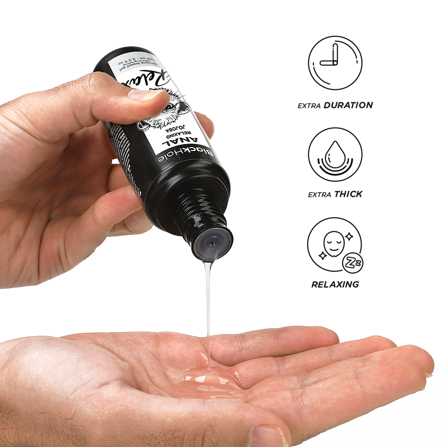 Black Hole — anal relaxing con jojoba base silicona 100 ml