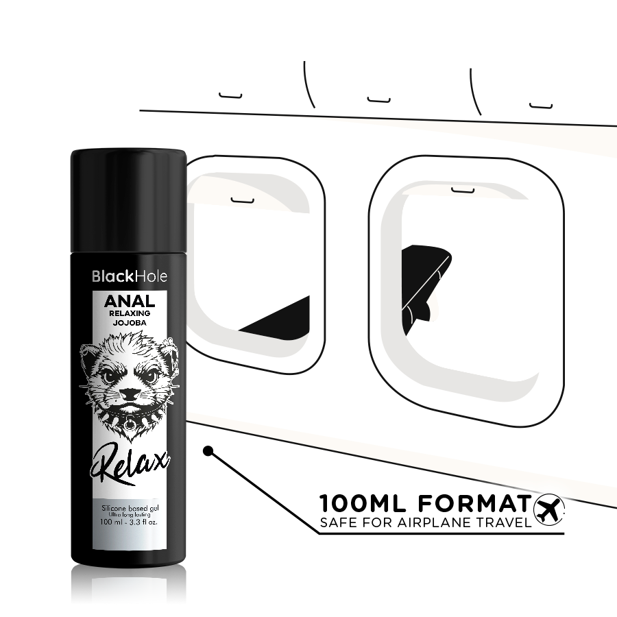 Black Hole — anal relaxing con jojoba base silicona 100 ml
