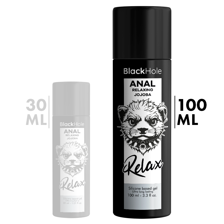 Black Hole — anal relaxing con jojoba base silicona 100 ml