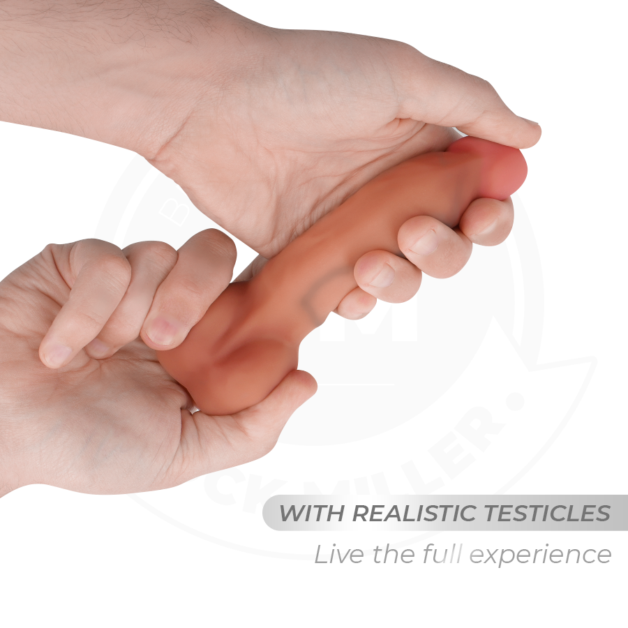 Cock Miller — dildo hiperrealístico articulable 14,8 cm