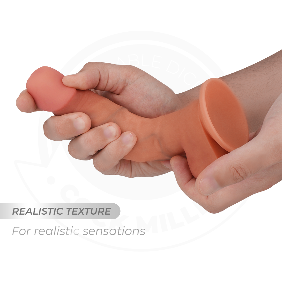 Cock Miller — dildo hiperrealístico articulable 17,8 cm