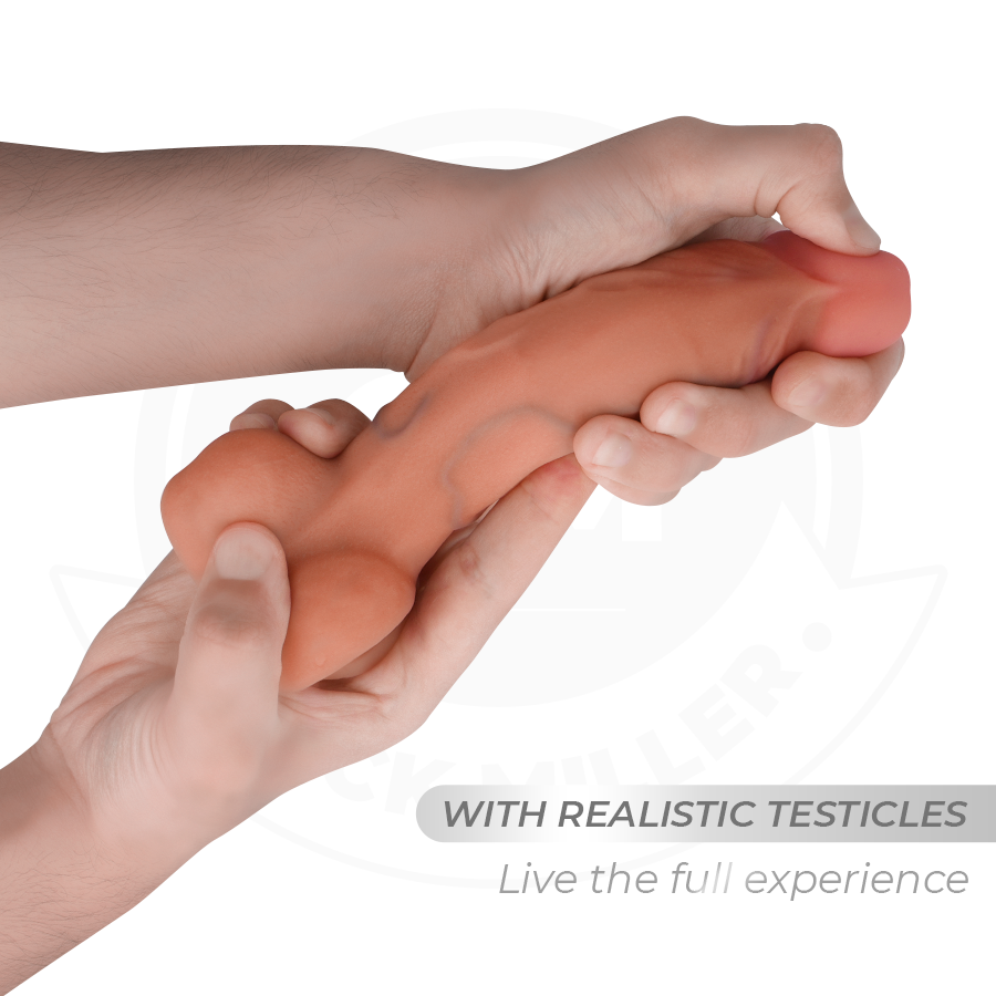 Cock Miller — dildo hiperrealístico articulable 17,8 cm